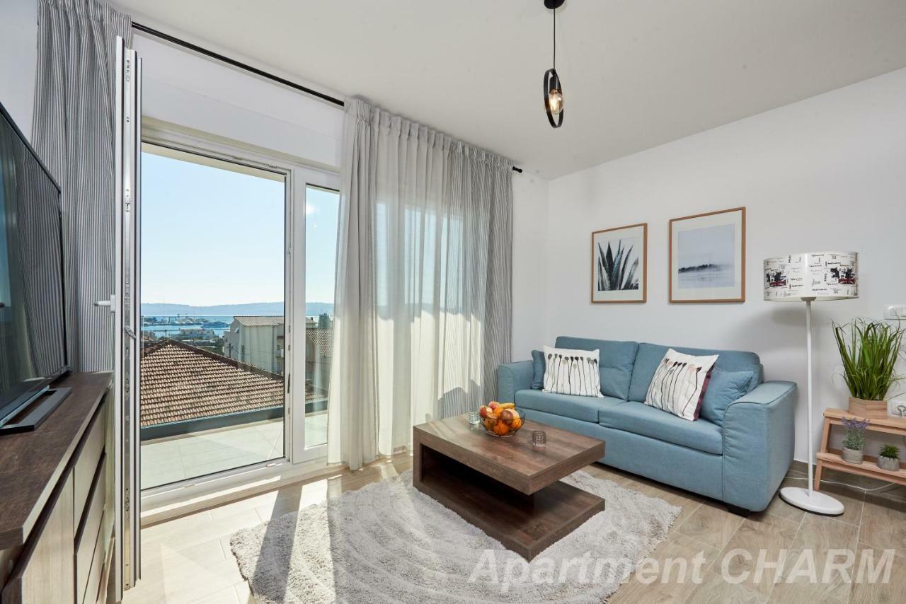 Luxury Apartment Charm With Pool Трогир Экстерьер фото